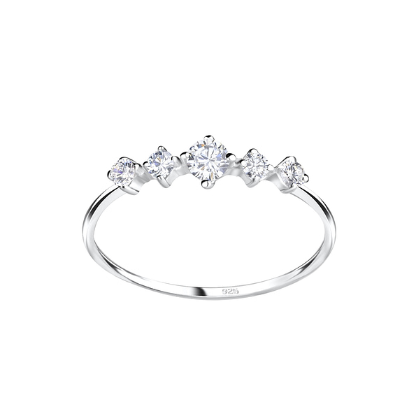 Wholesale Silver Sparkling Ring