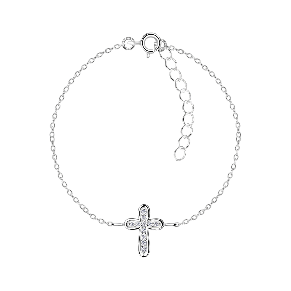 Wholesale Silver Cross Bracelet