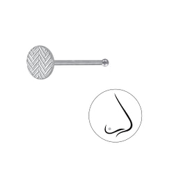Wholesale Silver Round Nose Stud With Ball