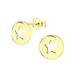 Wholesale Silver Star Stud Earrings