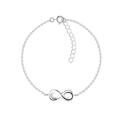 Wholesale Silver Infinity Bracelet